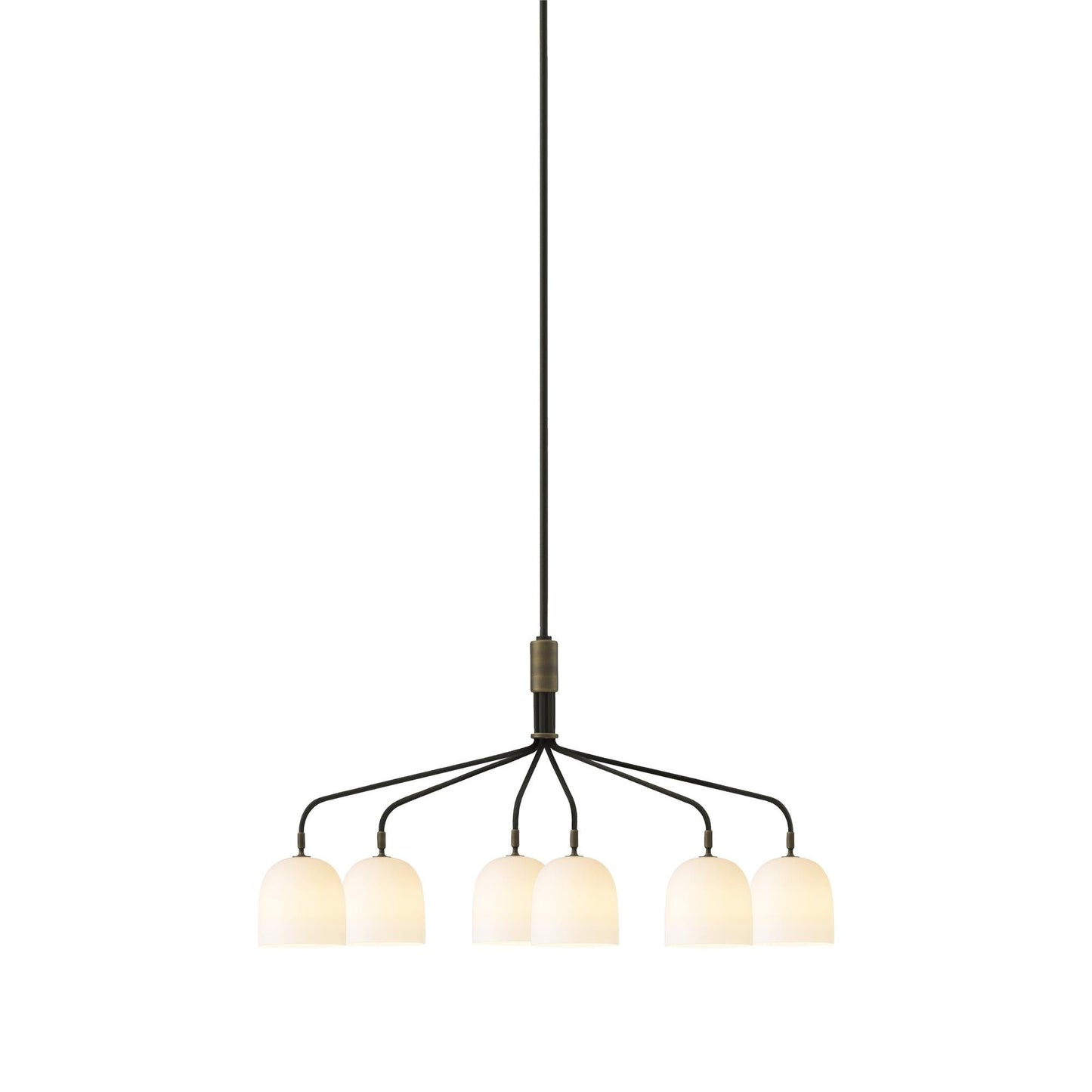 Howard Chandelier - Elegant Lighting Fixture with Adjustable Height &