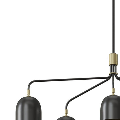 Howard Chandelier - Elegant Lighting Fixture with Adjustable Height &