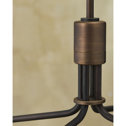 Howard Chandelier - Elegant Lighting Fixture with Adjustable Height &