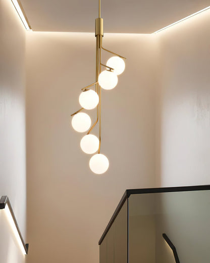 Hudson Branch Chandelier - Elegant Design with Adjustable Height & LED