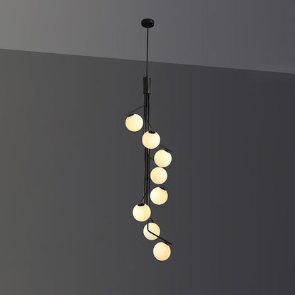 Hudson Branch Chandelier - Elegant Design with Adjustable Height & LED