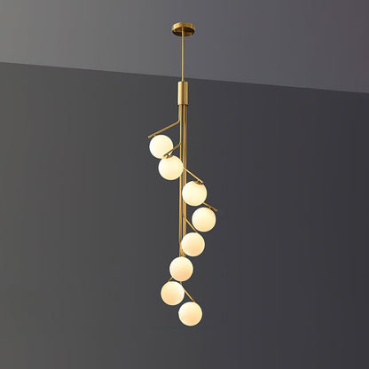 Hudson Branch Chandelier - Elegant Design with Adjustable Height & LED