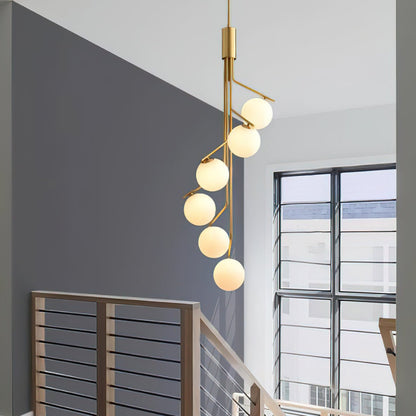 Hudson Branch Chandelier - Elegant Design with Adjustable Height & LED
