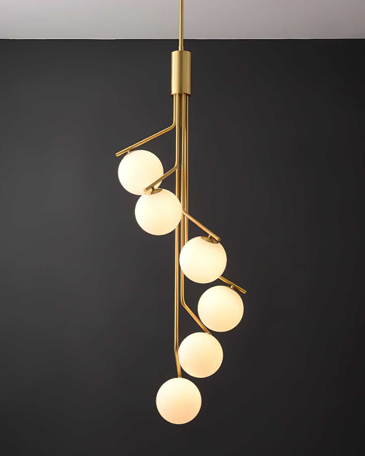 Hudson Branch Chandelier - Elegant Design with Adjustable Height & LED