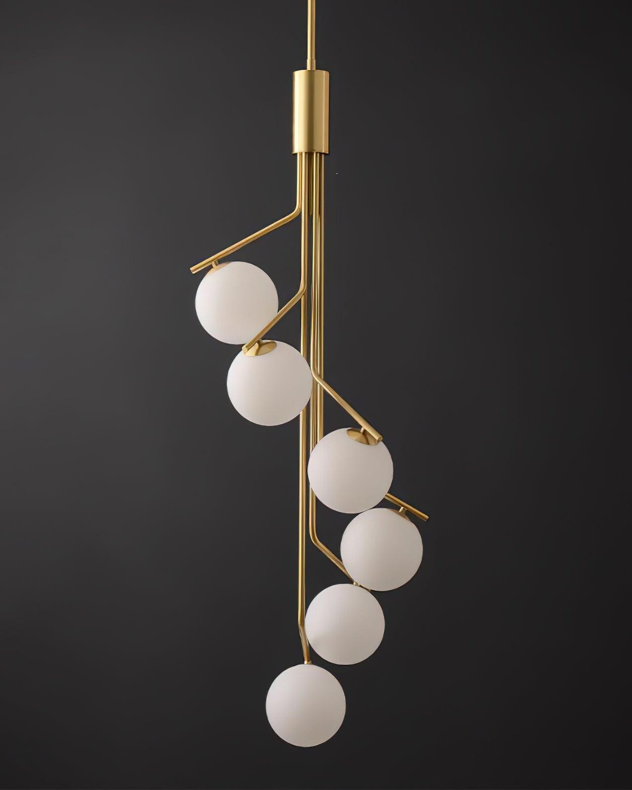 Hudson Branch Chandelier - Elegant Design with Adjustable Height & LED