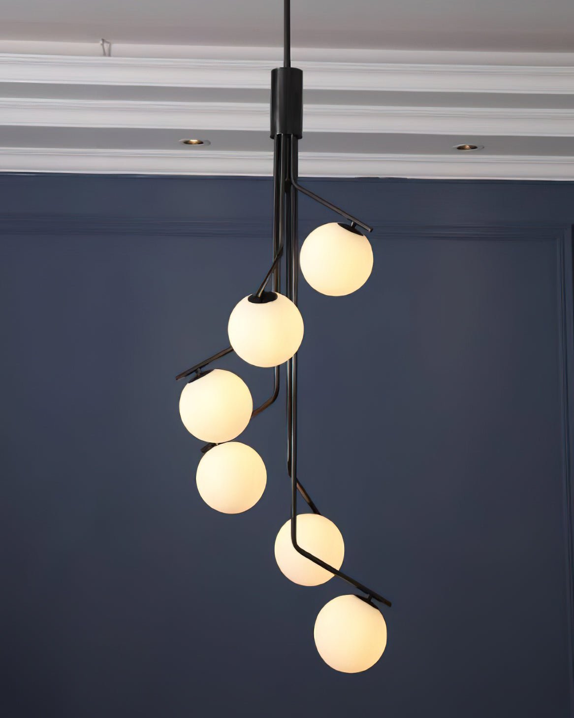 Hudson Branch Chandelier - Elegant Design with Adjustable Height & LED
