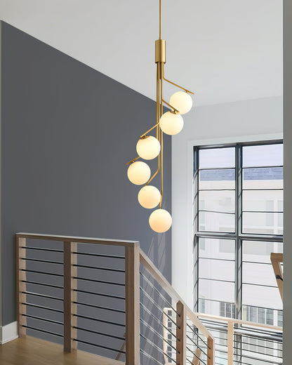 Hudson Branch Chandelier - Elegant Design with Adjustable Height & LED