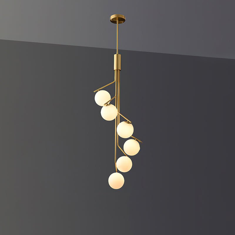 Hudson Branch Chandelier - Elegant Design with Adjustable Height & LED