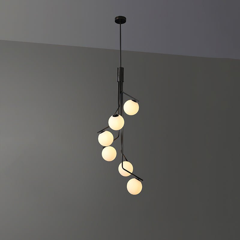 Hudson Branch Chandelier - Elegant Design with Adjustable Height & LED