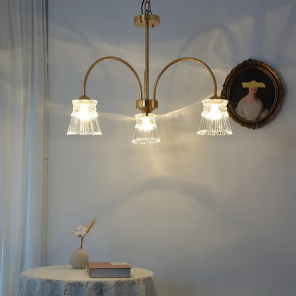 Elegant Ice Cream Crystal Chandeliers - Dimmable, Energy Efficient