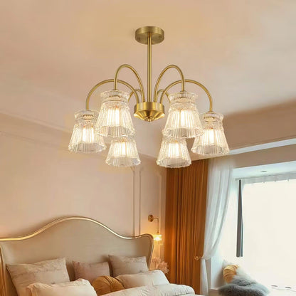 Elegant Ice Cream Crystal Chandeliers - Dimmable, Energy Efficient