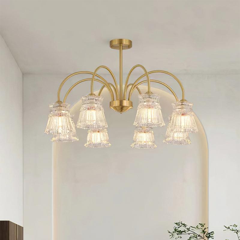Elegant Ice Cream Crystal Chandeliers - Dimmable, Energy Efficient
