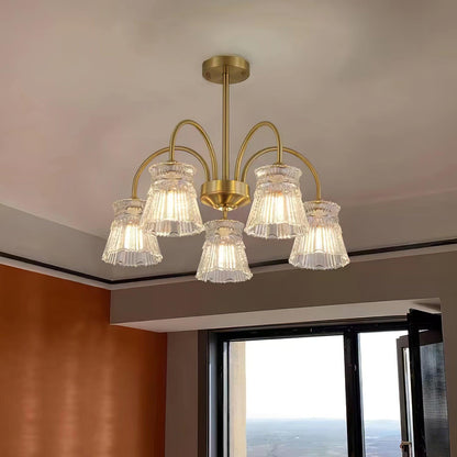 Elegant Ice Cream Crystal Chandeliers - Dimmable, Energy Efficient