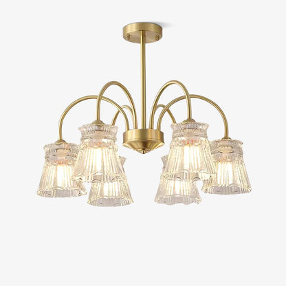 Elegant Ice Cream Crystal Chandeliers - Dimmable, Energy Efficient