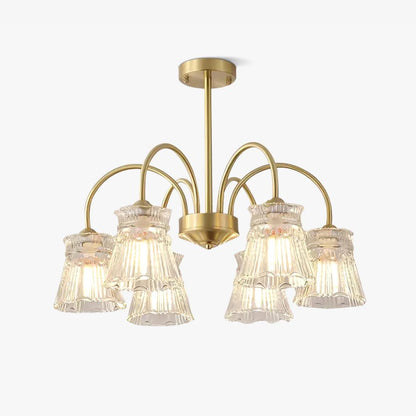 Elegant Ice Cream Crystal Chandeliers - Dimmable, Energy Efficient