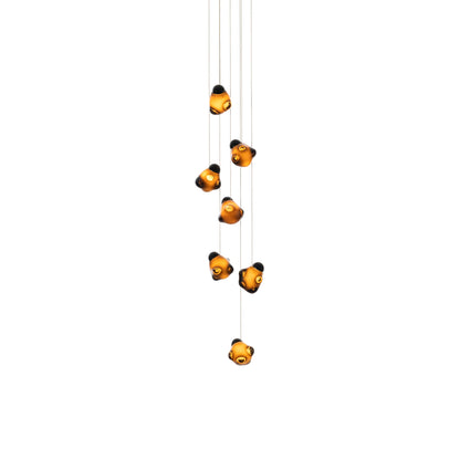 Ice Pier Chandelier - Elegant Design with Dimmable LED Lighting