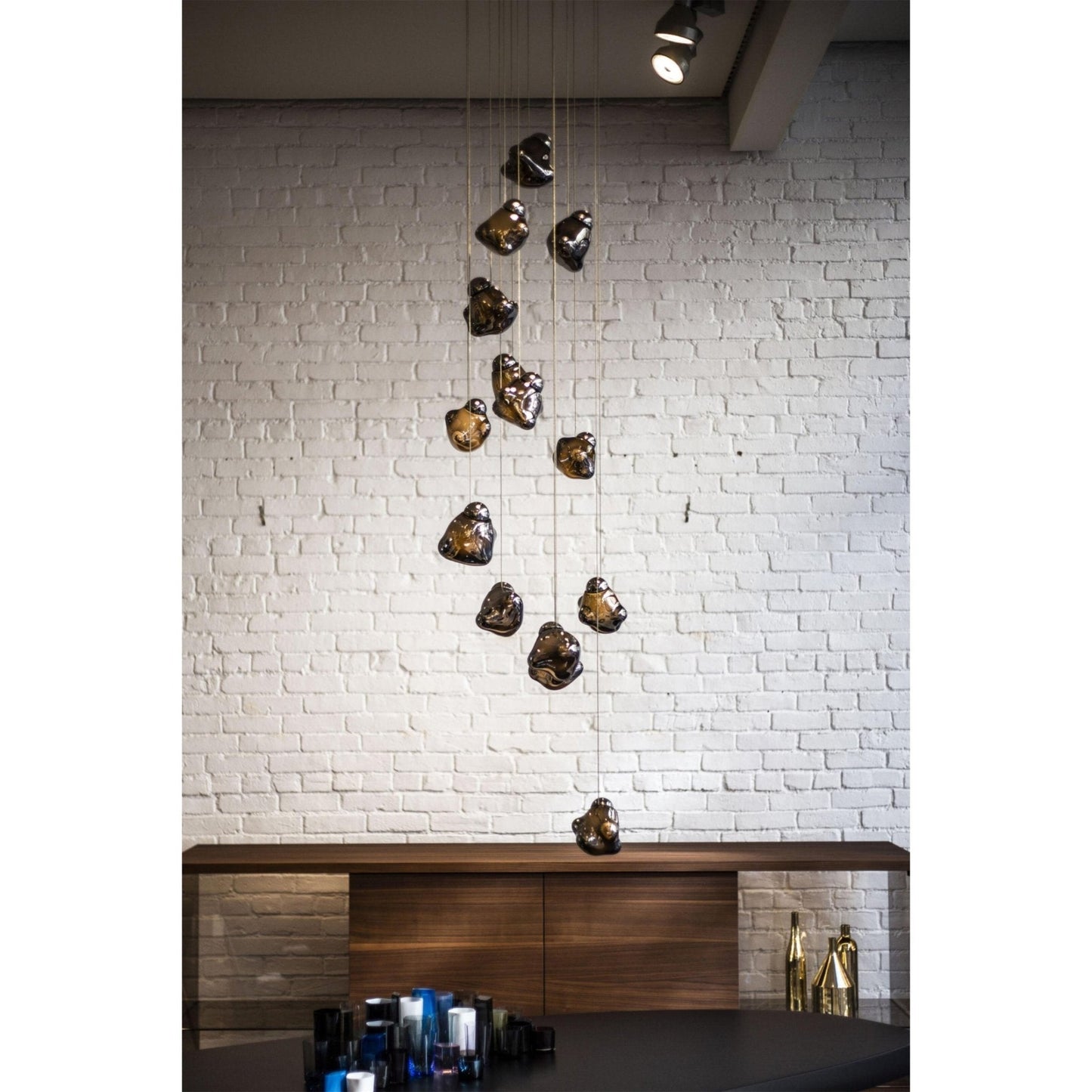 Ice Pier Chandelier - Elegant Design with Dimmable LED Lighting