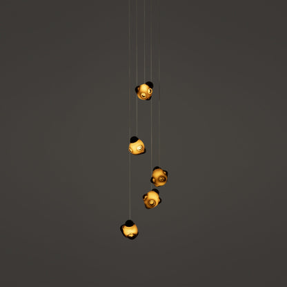 Ice Pier Chandelier - Elegant Design with Dimmable LED Lighting