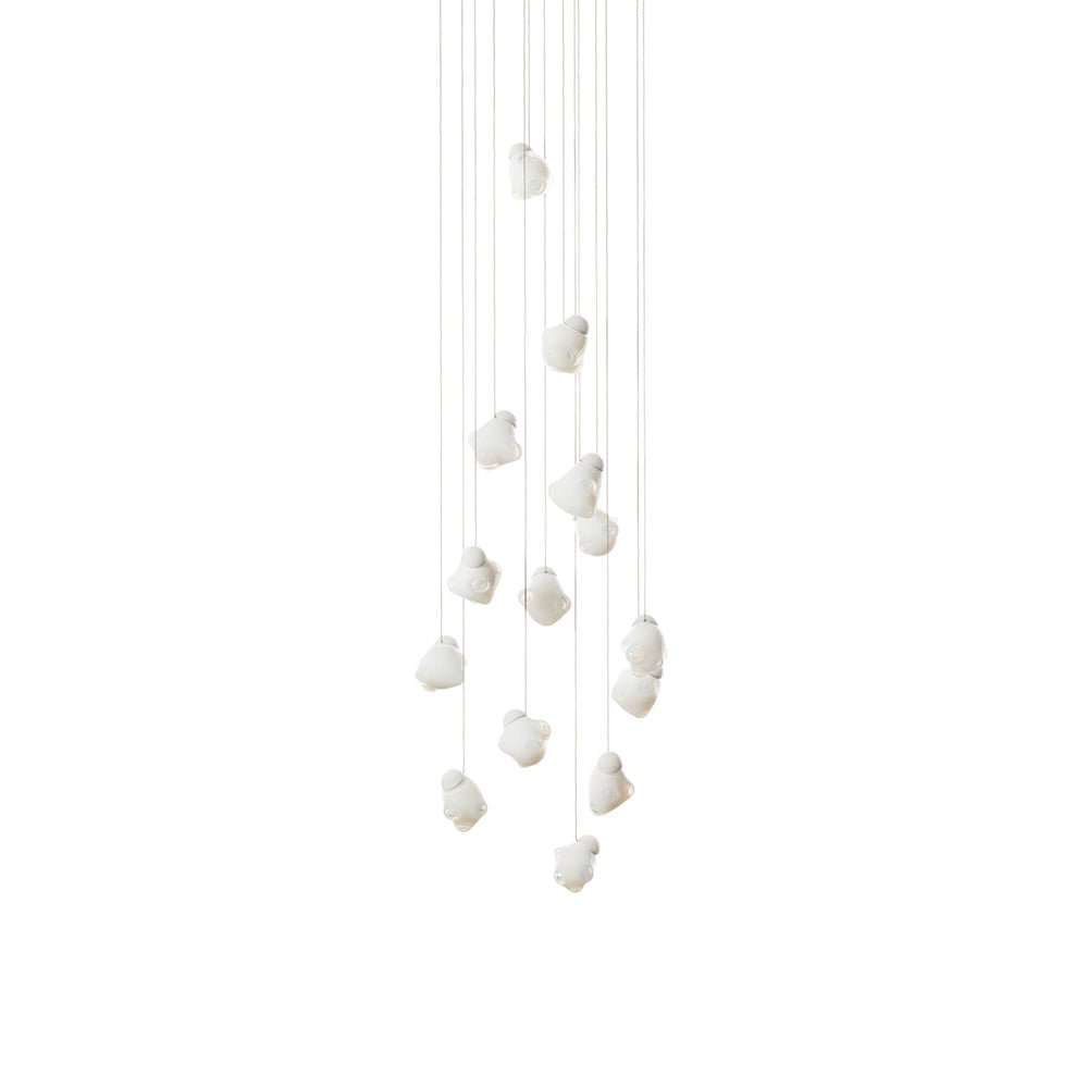 Ice Pier Chandelier - Elegant Design with Dimmable LED Lighting