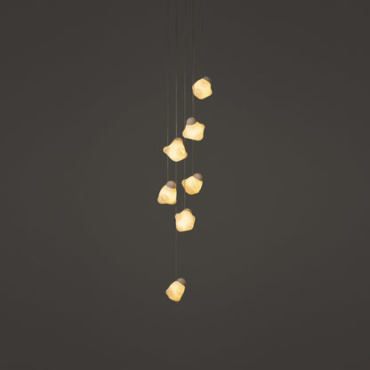 Ice Pier Chandelier - Elegant Design with Dimmable LED Lighting