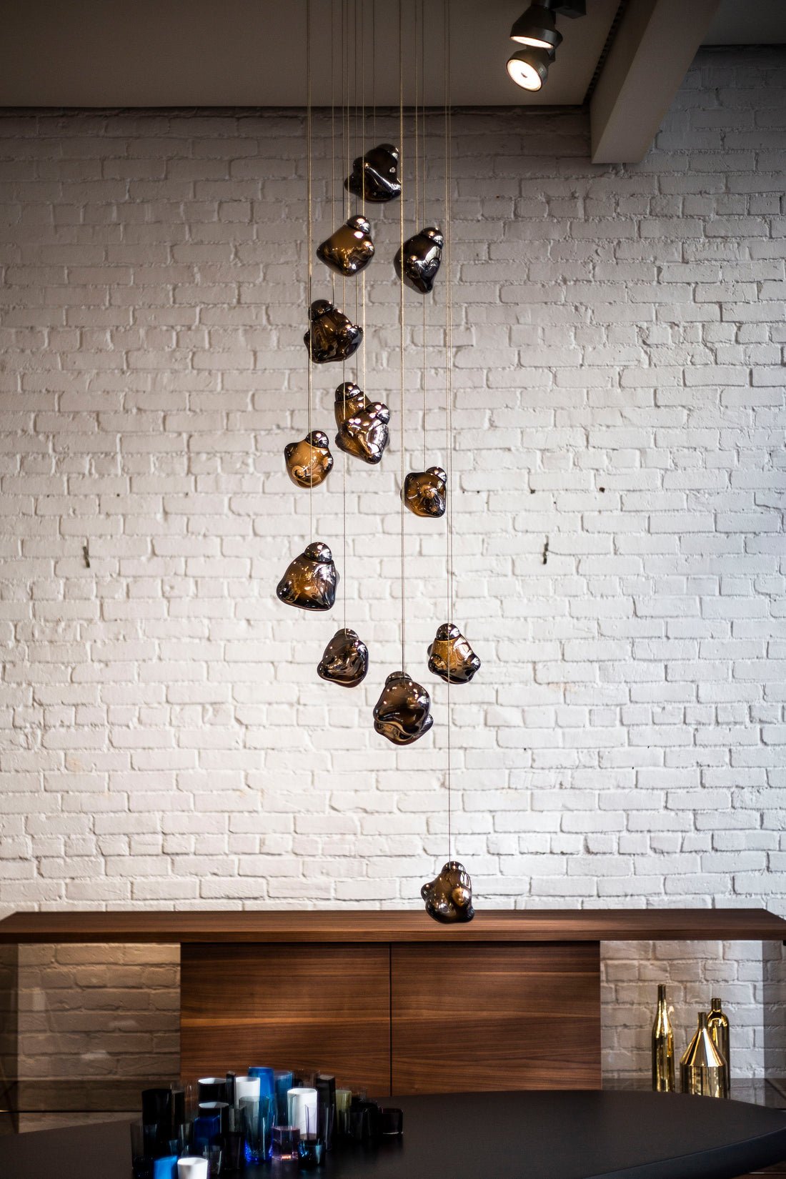 Ice Pier Chandelier - Elegant Design with Dimmable LED Lighting