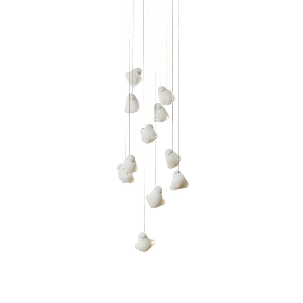 Ice Pier Chandelier - Elegant Design with Dimmable LED Lighting