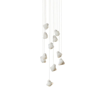 Ice Pier Chandelier - Elegant Design with Dimmable LED Lighting