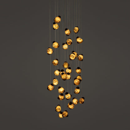 Ice Pier Chandelier - Elegant Design with Dimmable LED Lighting