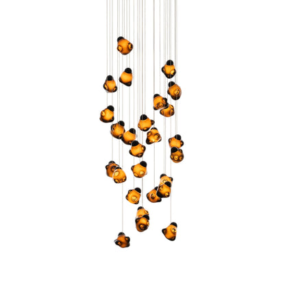 Ice Pier Chandelier - Elegant Design with Dimmable LED Lighting