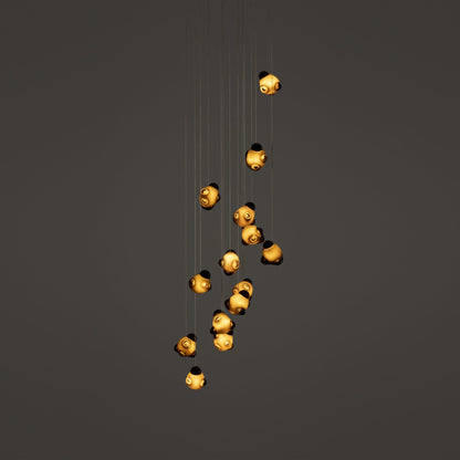 Ice Pier Chandelier - Elegant Design with Dimmable LED Lighting