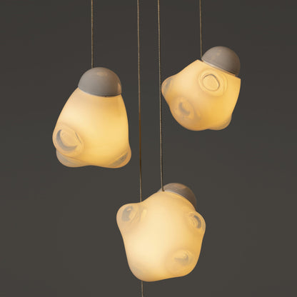 Ice Pier Chandelier - Elegant Design with Dimmable LED Lighting