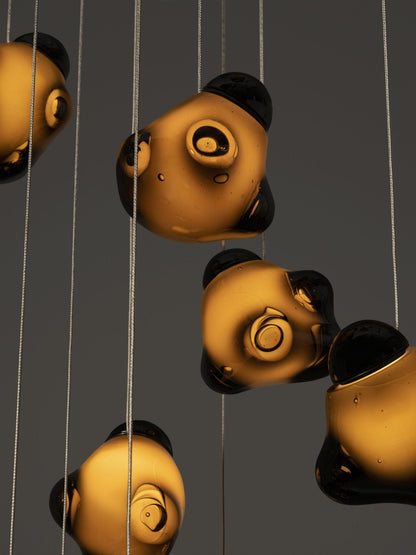 Ice Pier Chandelier - Elegant Design with Dimmable LED Lighting