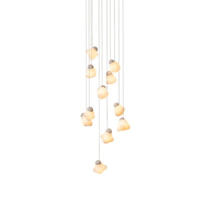 Ice Pier Chandelier - Elegant Design with Dimmable LED Lighting