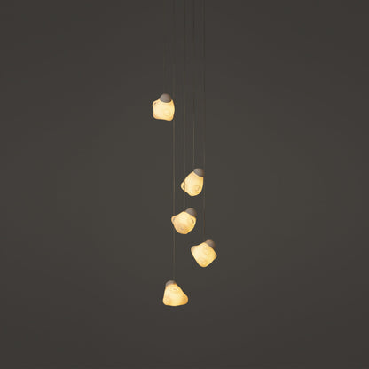Ice Pier Chandelier - Elegant Design with Dimmable LED Lighting