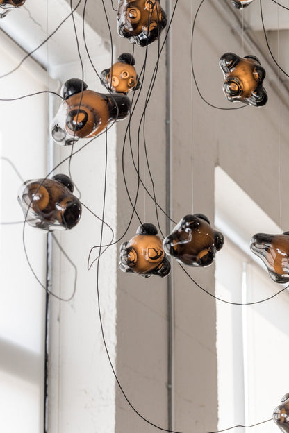 Ice Pier Chandelier - Elegant Design with Dimmable LED Lighting