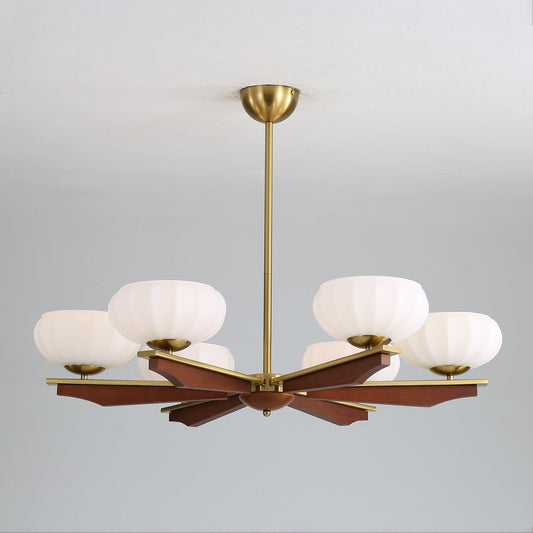 Imperium Chandelier - Elegant Lighting Fixture with Adjustable Height