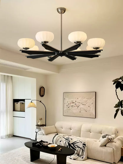 Imperium Chandelier - Elegant Lighting Fixture with Adjustable Height