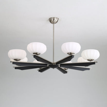 Imperium Chandelier - Elegant Lighting Fixture with Adjustable Height