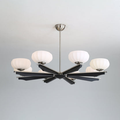Imperium Chandelier - Elegant Lighting Fixture with Adjustable Height