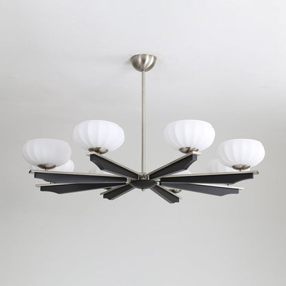 Imperium Chandelier - Elegant Lighting Fixture with Adjustable Height