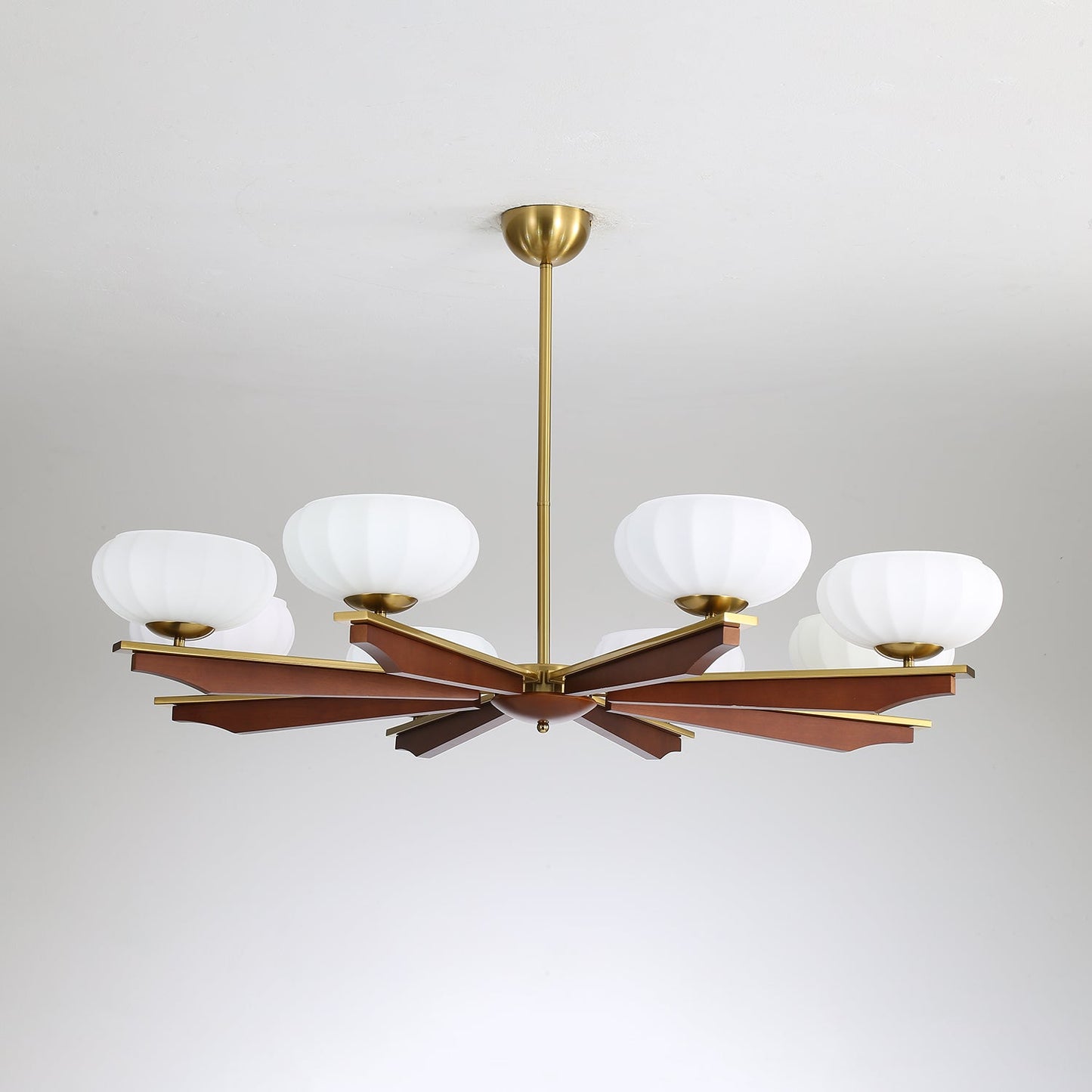 Imperium Chandelier - Elegant Lighting Fixture with Adjustable Height