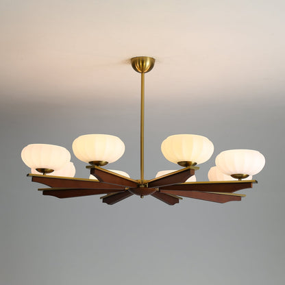 Imperium Chandelier - Elegant Lighting Fixture with Adjustable Height