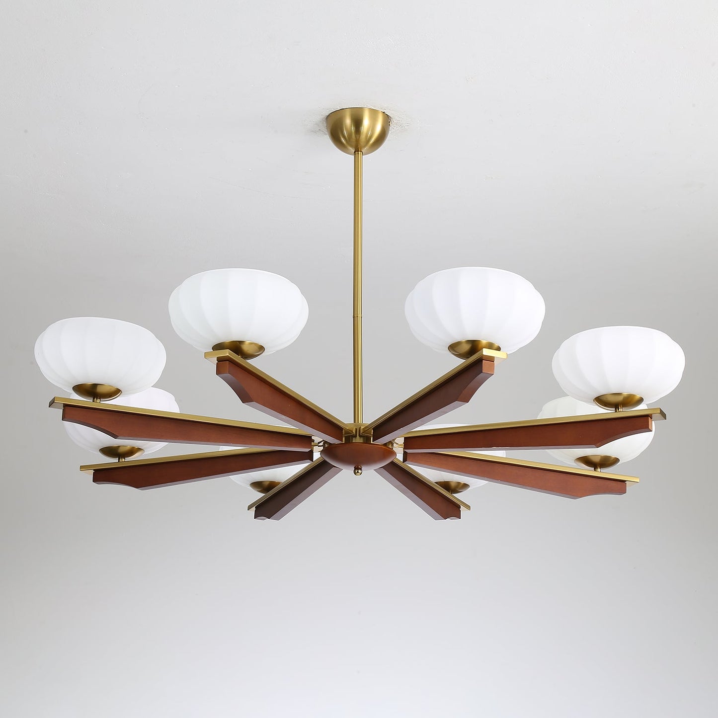 Imperium Chandelier - Elegant Lighting Fixture with Adjustable Height
