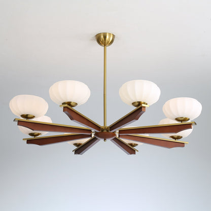 Imperium Chandelier - Elegant Lighting Fixture with Adjustable Height