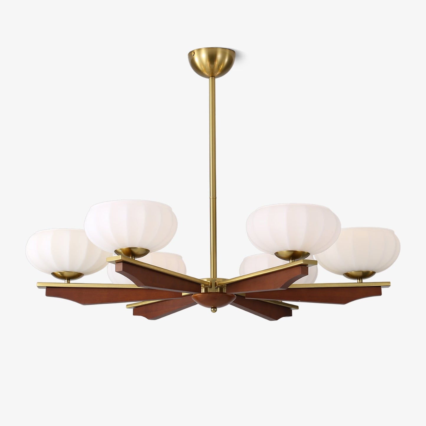 Imperium Chandelier - Elegant Lighting Fixture with Adjustable Height