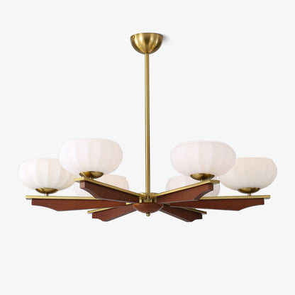 Imperium Chandelier - Elegant Lighting Fixture with Adjustable Height