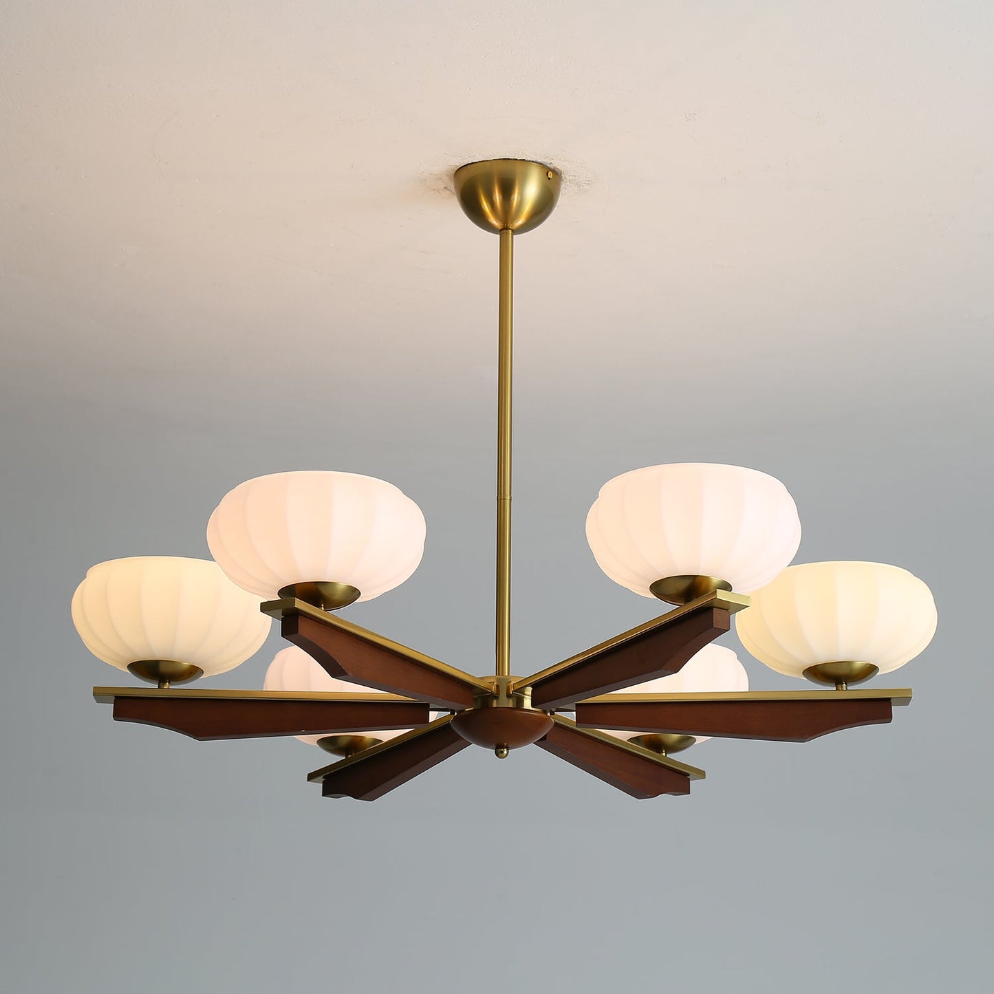 Imperium Chandelier - Elegant Lighting Fixture with Adjustable Height