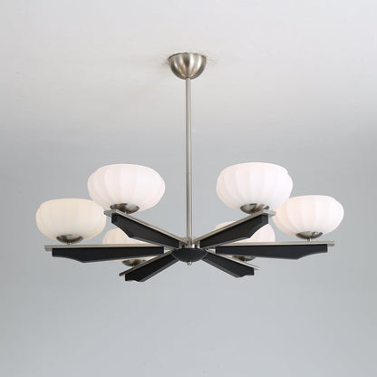 Imperium Chandelier - Elegant Lighting Fixture with Adjustable Height