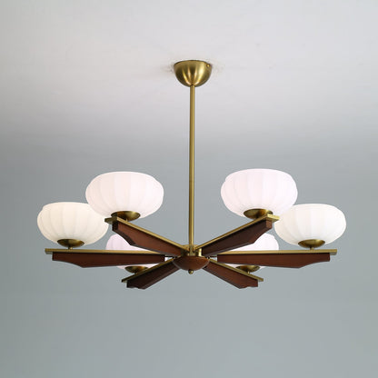 Imperium Chandelier - Elegant Lighting Fixture with Adjustable Height