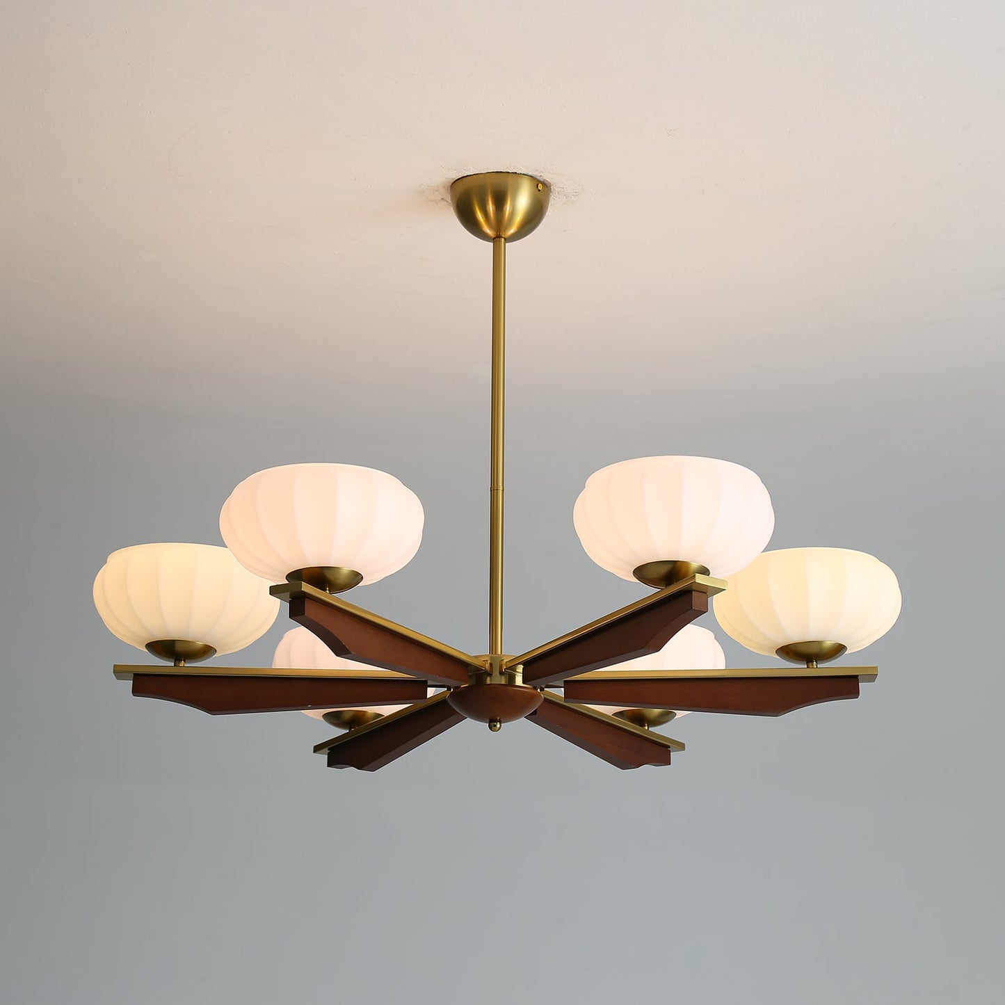 Imperium Chandelier - Elegant Lighting Fixture with Adjustable Height